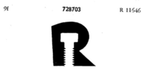 728703 Logo (DPMA, 12.11.1958)