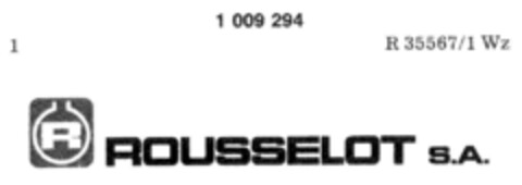 ROUSSELOT S.A. Logo (DPMA, 30.09.1978)