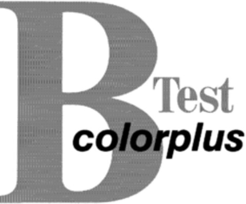 B TEST Logo (DPMA, 12.09.1992)