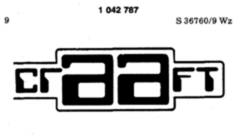 craaft Logo (DPMA, 24.09.1981)