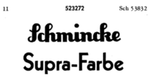 Schmincke Supra-Farbe Logo (DPMA, 11/24/1939)