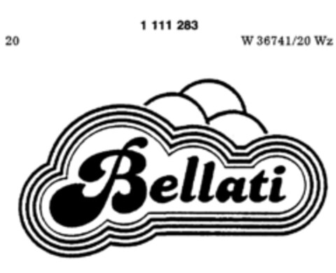 Bellati Logo (DPMA, 17.12.1986)