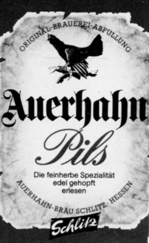 Auerhahn Pils Logo (DPMA, 02.07.1990)