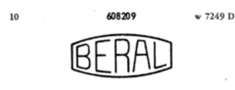 BERAL Logo (DPMA, 11.10.1948)