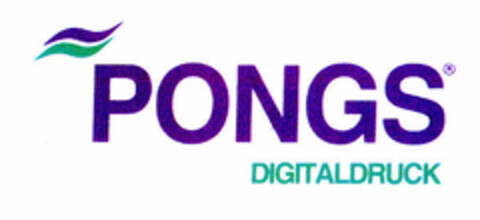 PONGS DIGITALDRUCK Logo (DPMA, 07.05.2001)