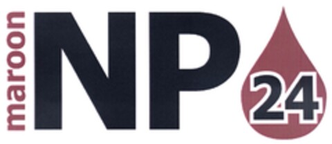 maroon NP 24 Logo (DPMA, 21.01.2008)