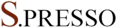 S.PRESSO Logo (DPMA, 05/30/2008)