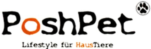 PoshPet Lifestyle für Haustiere Logo (DPMA, 09.04.2009)