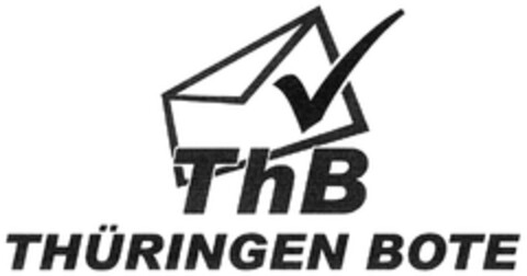 ThB THÜRINGEN BOTE Logo (DPMA, 21.09.2009)