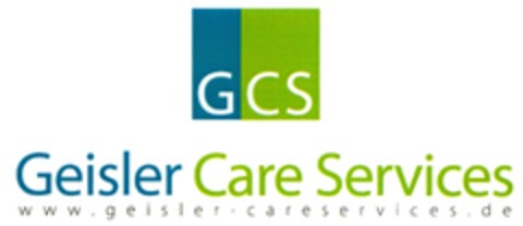 GCS Geisler Care Services www.geisler-careservices.de Logo (DPMA, 12/12/2009)