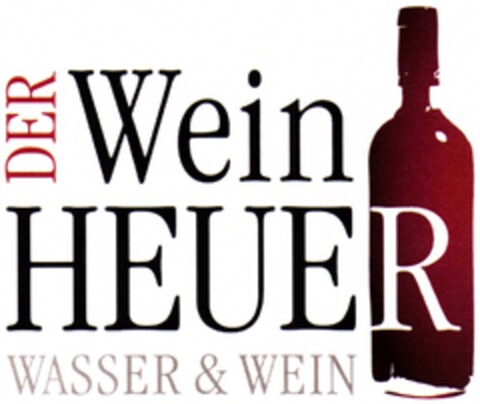 DER Wein HEUER WASSER & WEIN Logo (DPMA, 09.09.2010)