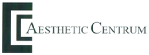 AESTHETIC CENTRUM Logo (DPMA, 26.07.2011)