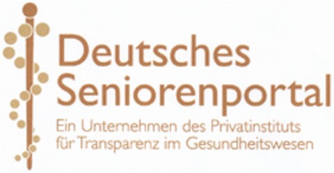 Deutsches Seniorenportal Ein Unternehmen des Privatinstituts für Transparenz im Gesundheitswesen Logo (DPMA, 27.07.2012)