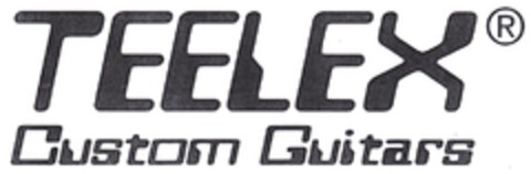 TEELEX Custom Guitars Logo (DPMA, 25.06.2014)