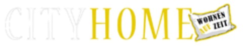 CITY HOME WOHNEN AUF ZEIT Logo (DPMA, 26.09.2019)