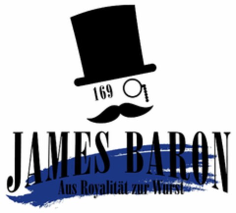 169 JAMES BARON Aus Royalität zur Wurst Logo (DPMA, 16.06.2022)