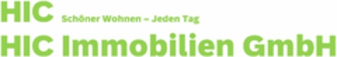 HIC Schöner Wohnen - Jeden Tag HIC Immobilien GmbH Logo (DPMA, 09/29/2022)