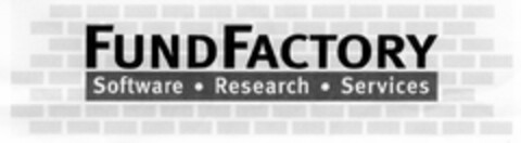 FUNDFACTORY Software · Research · Services Logo (DPMA, 23.05.2003)