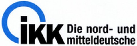 Die nord- und mitteldeutsche iKK Logo (DPMA, 04/28/2004)