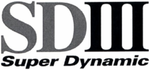 SDIII Super Dynamic Logo (DPMA, 20.06.2005)