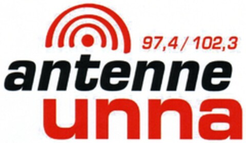 97,4 / 102,3 antenne unna Logo (DPMA, 22.02.2007)