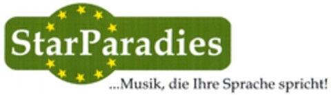 StarParadies ...Musik, die Ihre Sprache spricht! Logo (DPMA, 01.08.2007)