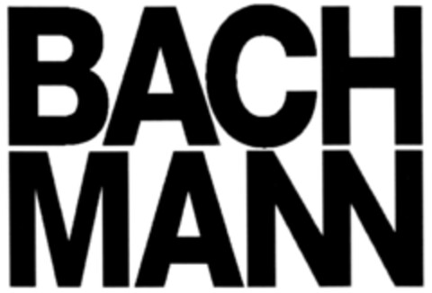 BACHMANN Logo (DPMA, 29.10.2007)