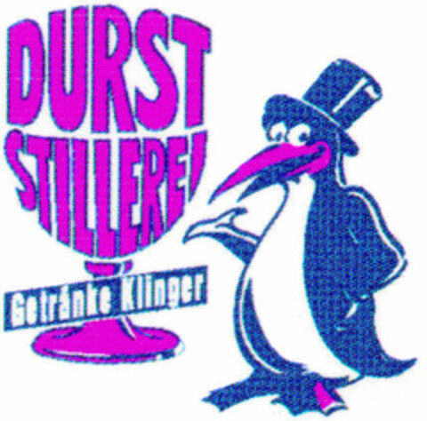 DURSTSTILLEREI Getränke Klinger GmbH Logo (DPMA, 04/26/1995)