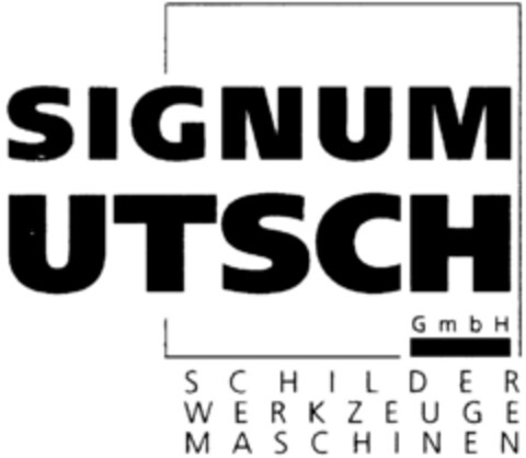 SIGNUM UTSCH GmbH Logo (DPMA, 04/04/1996)