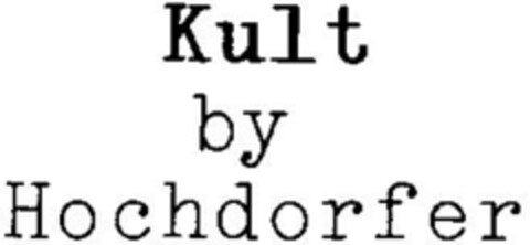 Kult by Hochdorfer Logo (DPMA, 11/03/1997)