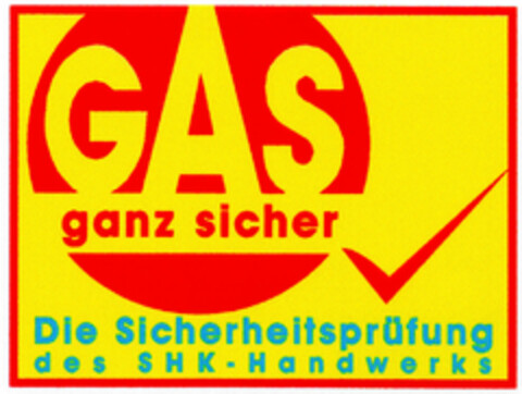 GAS ganz sicher Logo (DPMA, 01.10.1998)