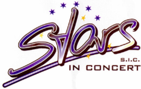 Stars S.I.C. IN CONCERT Logo (DPMA, 14.10.1998)