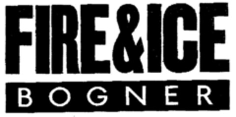 FIRE & ICE BOGNER Logo (DPMA, 10.09.1999)
