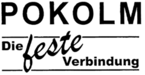 POKOLM Die feste Verbindung Logo (DPMA, 26.10.1999)