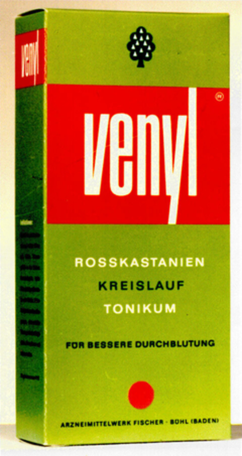 venyl ROSSKASTANIEN KREISLAUF TONIKUM Logo (DPMA, 04/18/1962)