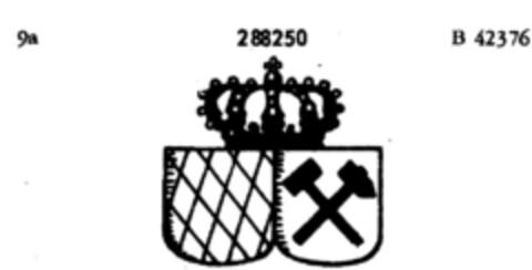 288250 Logo (DPMA, 14.02.1922)