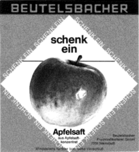 BEUTELSBACHER Logo (DPMA, 05/12/1992)