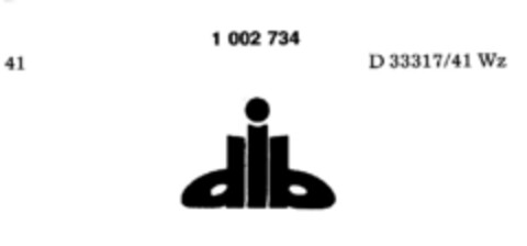 dib Logo (DPMA, 02.04.1979)