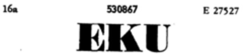 EKU Logo (DPMA, 10/05/1940)