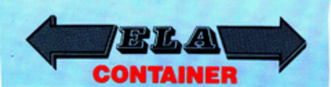 ELA CONTAINER Logo (DPMA, 16.10.1991)