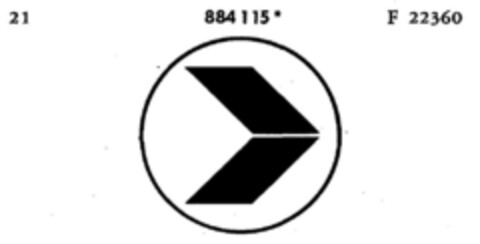 884115 Logo (DPMA, 26.02.1971)