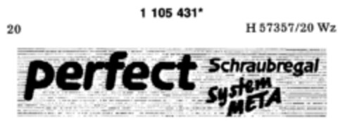 perfect System META Logo (DPMA, 20.02.1987)