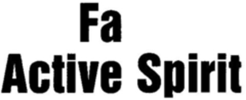 Fa Active Spirit Logo (DPMA, 04/29/1987)