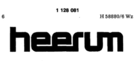 heerum Logo (DPMA, 01/19/1988)