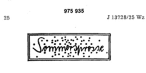 Sommersprosse Logo (DPMA, 15.12.1977)