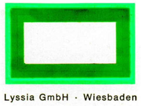 Lyssia GmbH  . Wiesbaden Logo (DPMA, 29.03.1971)