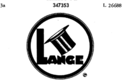 Lange Logo (DPMA, 12.04.1924)