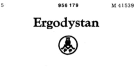 Ergodystan Logo (DPMA, 20.03.1976)