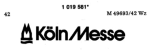 KölnMesse Logo (DPMA, 28.04.1981)