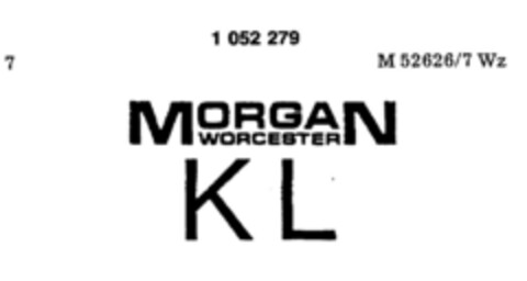 MORGAN WORCESTER KL Logo (DPMA, 23.02.1983)